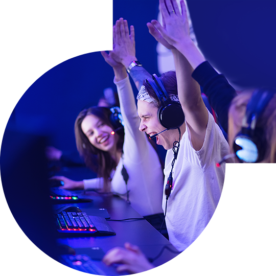 赢博独家双向驱动技术<br>让电竞玩家尽情享受极致高速快感